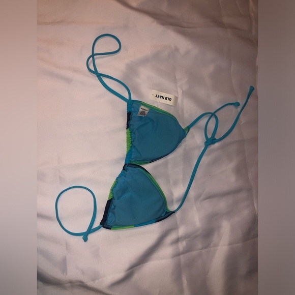 Old navy swimsuit top only, multi color , large size - Picture 4 of 5